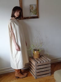 Image 4 of soft organic cotton DRESS // sleeveless, tripple gauze
