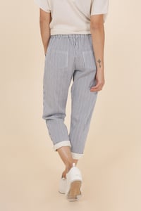 Image 2 of Soft Marine Cotton Pants — by Nais