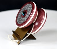 Image 2 of Brazilian Purpleheart yo-yo, #2026-038