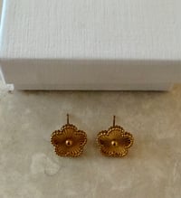 Image 2 of Pendant FlowerEarrings Stainless Steel