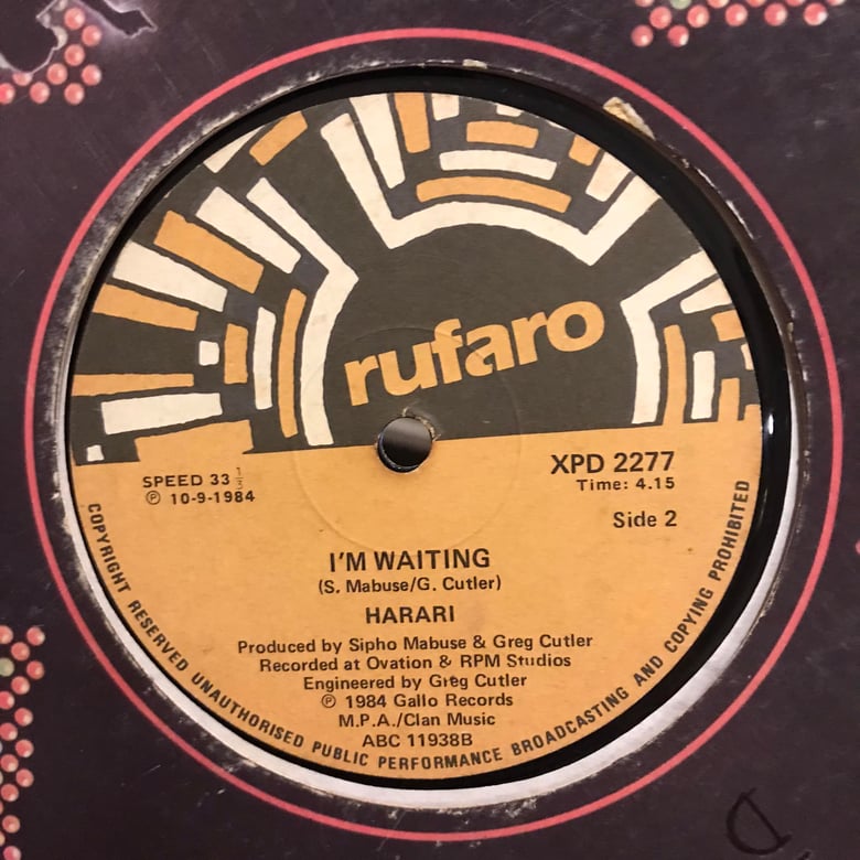 Image of Harari - Set me Free/I'm Waiting