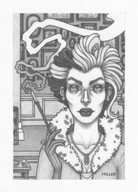 Image 1 of Cruella- Framed Original Graphite 