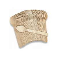 Image 2 of Large Wooden Spoons - 200 pieces