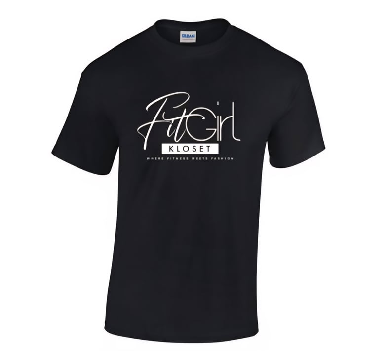 Image of Fit Girl Kloset Logo T shirt