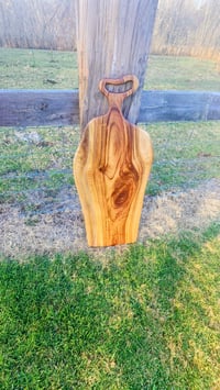 Image 2 of Camphor Laurel Large Charcuterie Board — Whale Handle-156