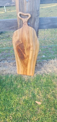 Image 3 of Camphor Laurel Large Charcuterie Board — Whale Handle-156