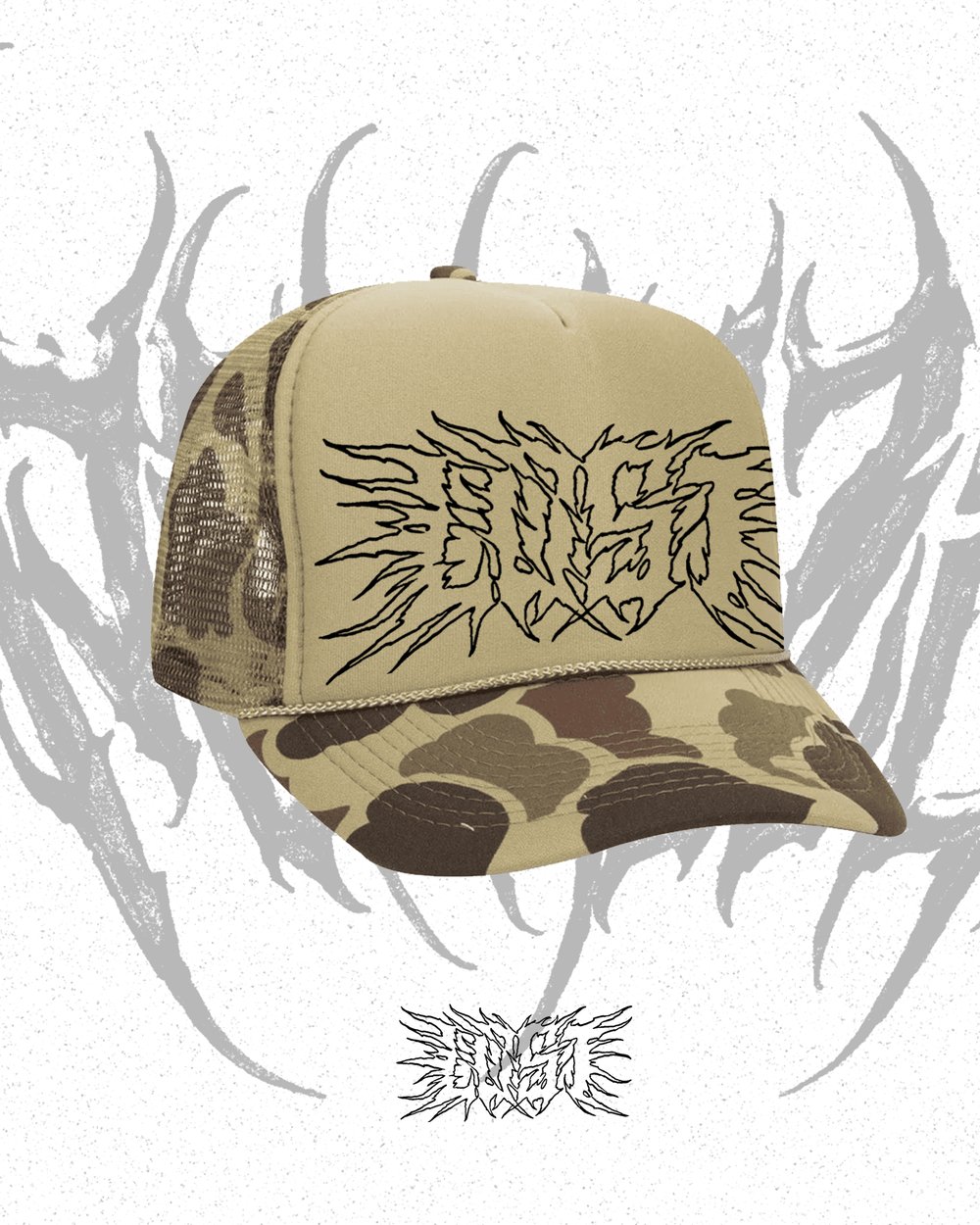 Lost Outline Trucker Hat