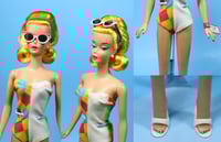 Image 3 of Lemon Yellow Color Magic No Bangs Barbie Doll ~ Custom