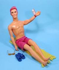 Image 4 of Malibu Pink Ken Doll ~ Custom