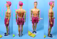 Image 2 of Malibu Pink Ken Doll ~ Custom