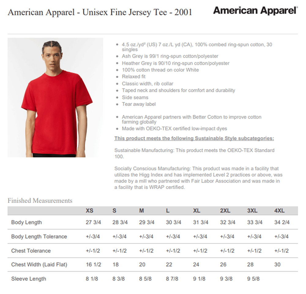 Image of Wyll Fencing Shirt - American Apparel