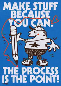 Make Stuff! A3 print