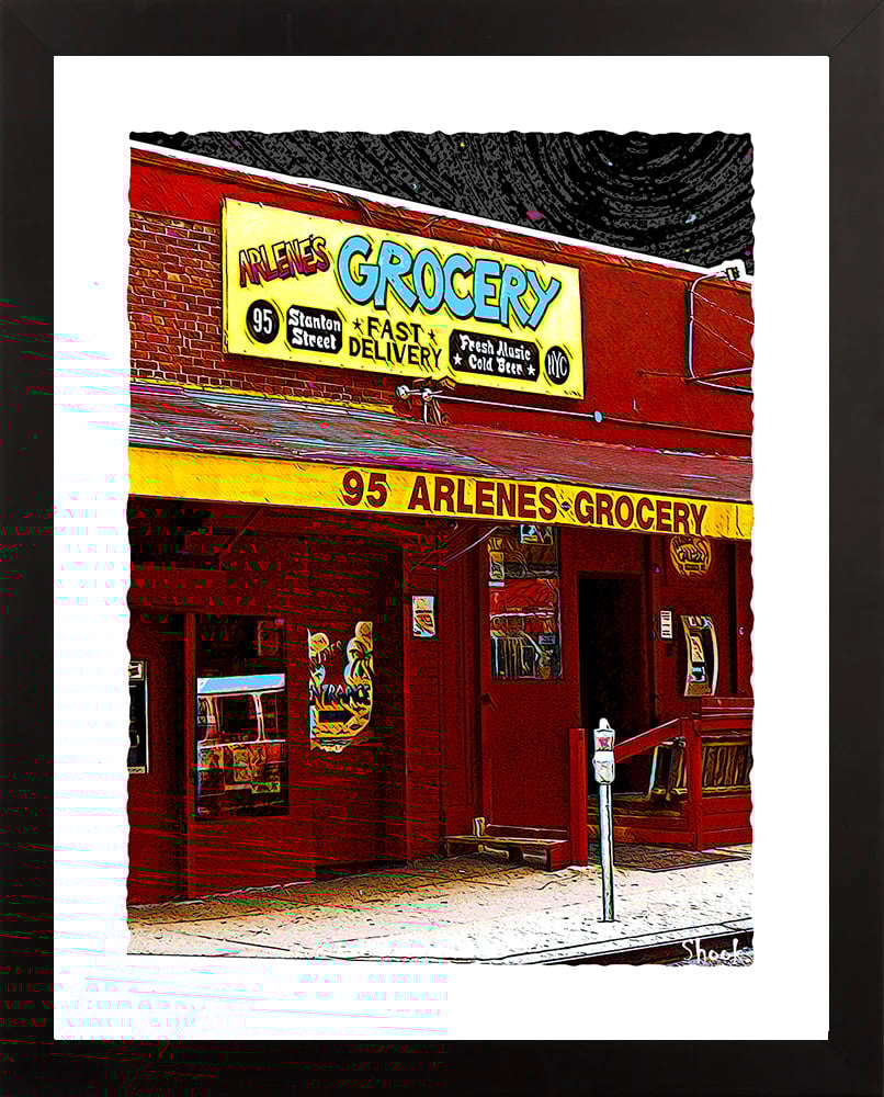 Arlene's Grocery, NYC Art Print (Multi-size options)