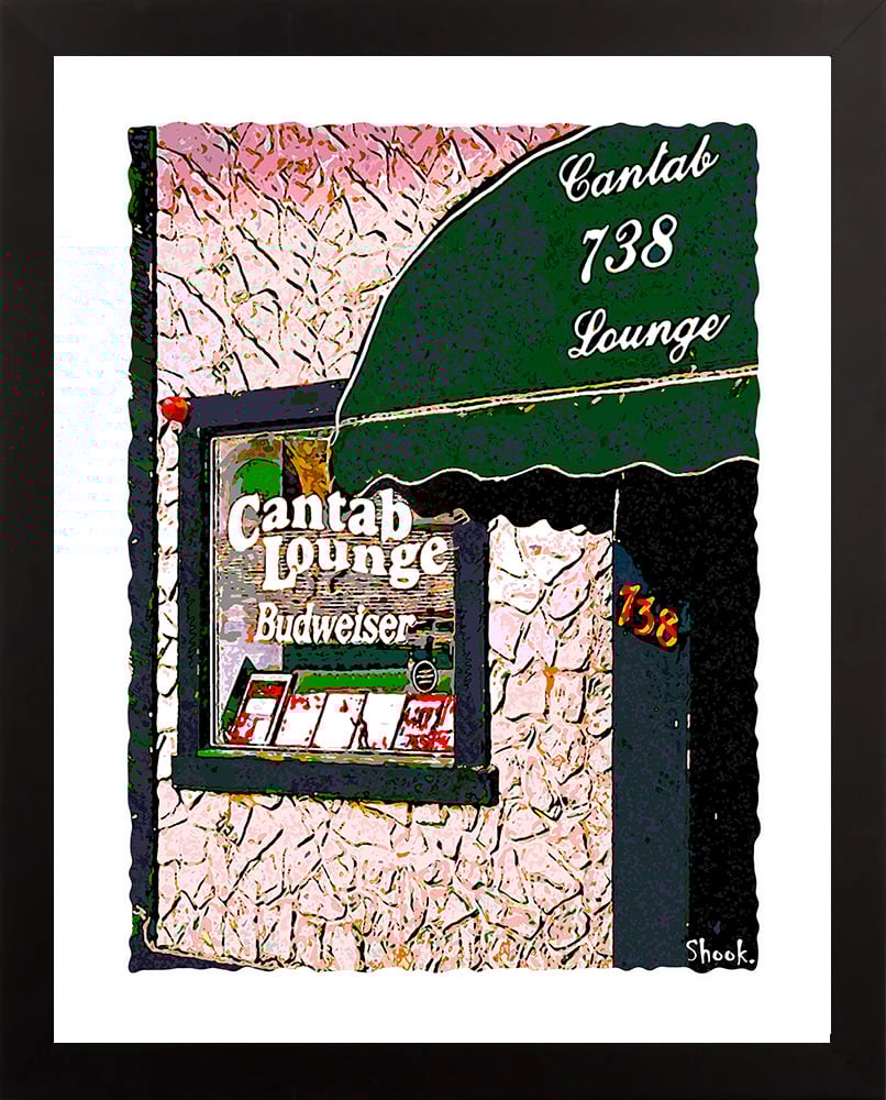 Cantab Lounge, Cambridge MA Art Print (Multi-size options) 