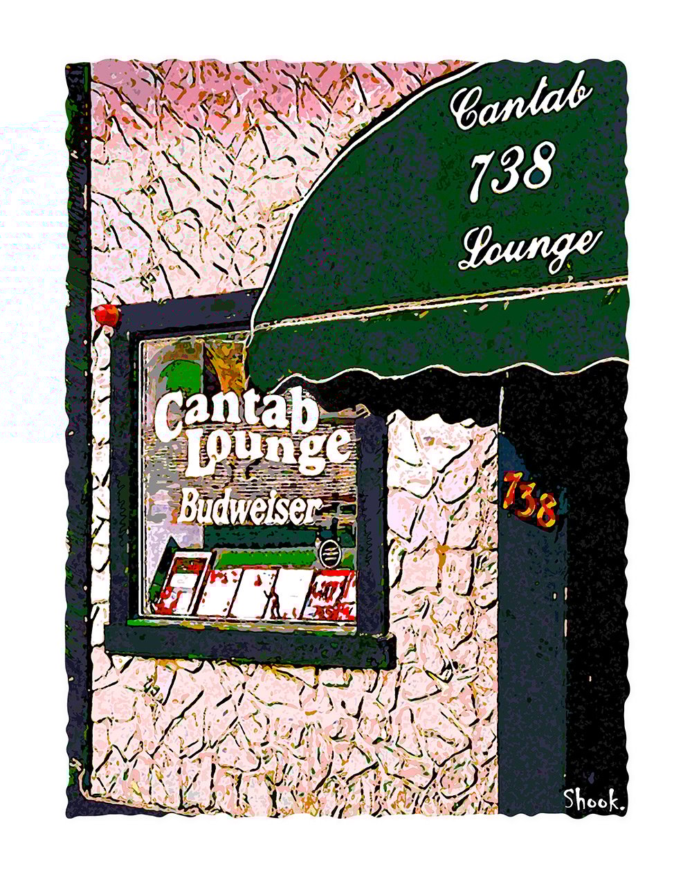 Cantab Lounge, Cambridge MA Art Print (Multi-size options) 
