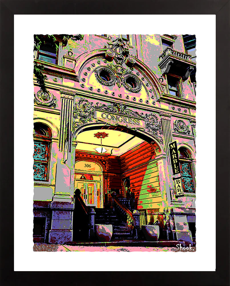 Marble Bar, Baltimore MD Art Print (Multi-size options) 