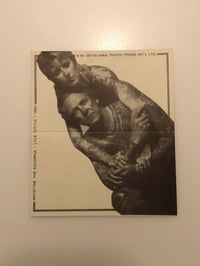 Image 1 of Lyle Tuttle vintage business card with Krystyne the Kolorful