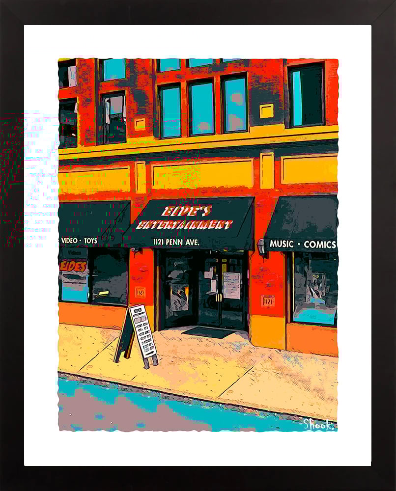 Eides, Pittsburgh PA Art Print (Multi-size options) 