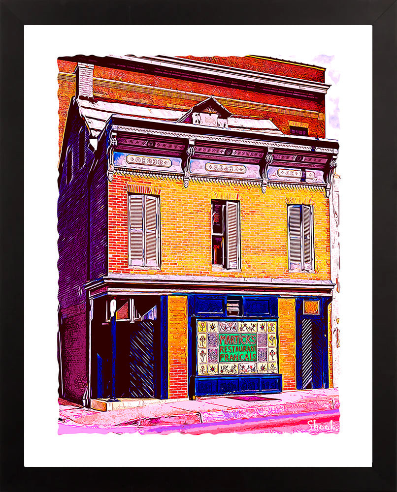 Martick's, Baltimore MD Art Print (Multi-size options) 