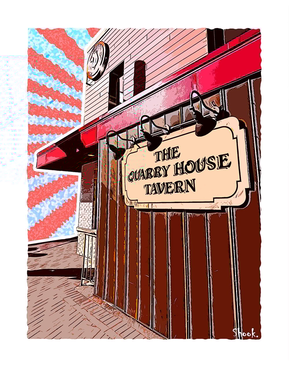 Quarry House, Silver Spring MD Art Print (Multi-size options) 