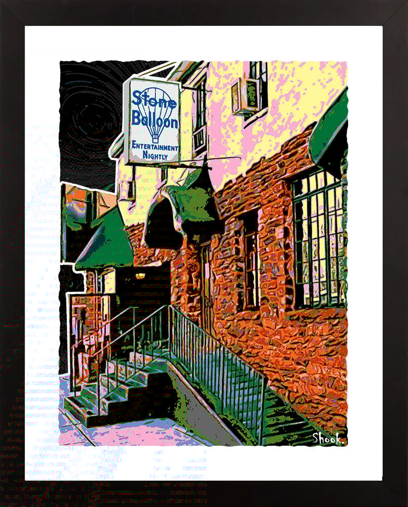 Stone Balloon, Newark DE Art Print (Multi-size options) 