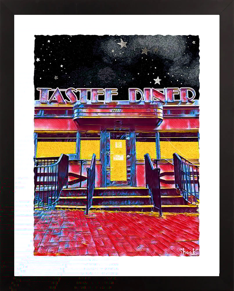 Tastee Diner, Silver Spring MD Art Print (Multi-size options) 