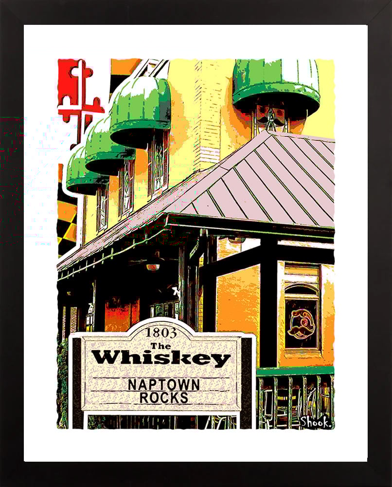 The Whiskey, Annapolis MD Art Print (Multi-size options) 