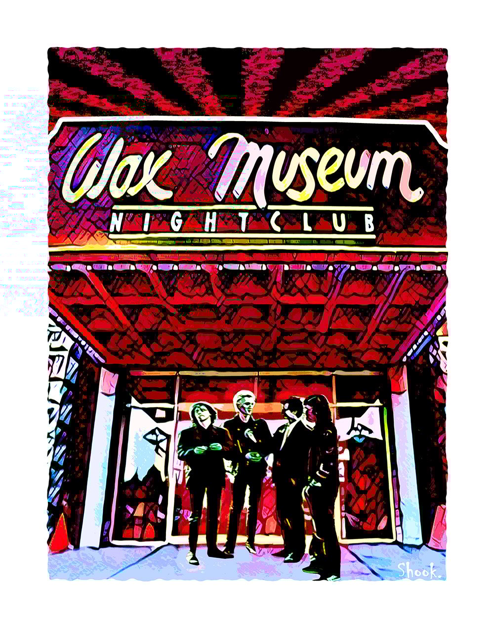 Wax Museum, Washington DC Art Print (Multi-size options) 