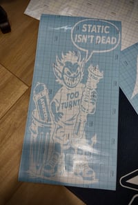Image 2 of Static I'snt Dead Rear Banner