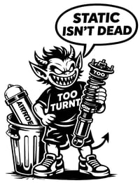 Image 3 of Static I'snt Dead Rear Banner
