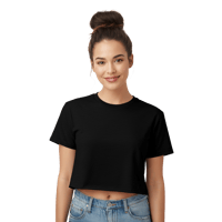 Image 3 of Retro 'Your Nails Your Art' Cropped Tee - Relaxed Fit