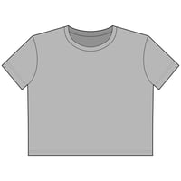 Image 4 of Retro 'Your Nails Your Art' Cropped Tee - Relaxed Fit