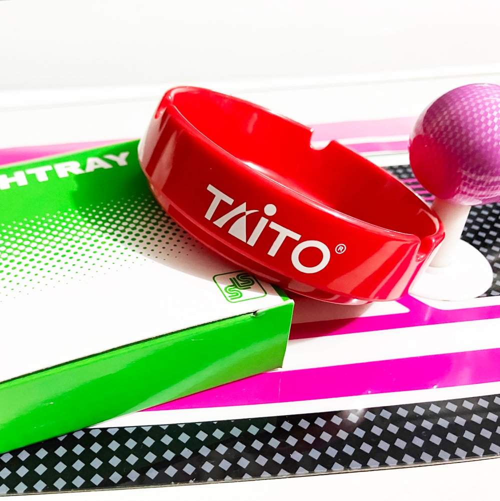 Image of Genuine Red Taito Ashtray (Boxed NOS)