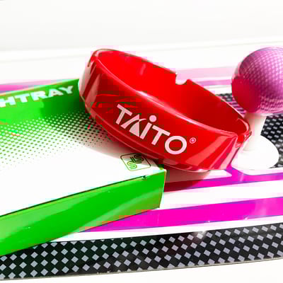 Image of Genuine Red Taito Ashtray (Boxed NOS)