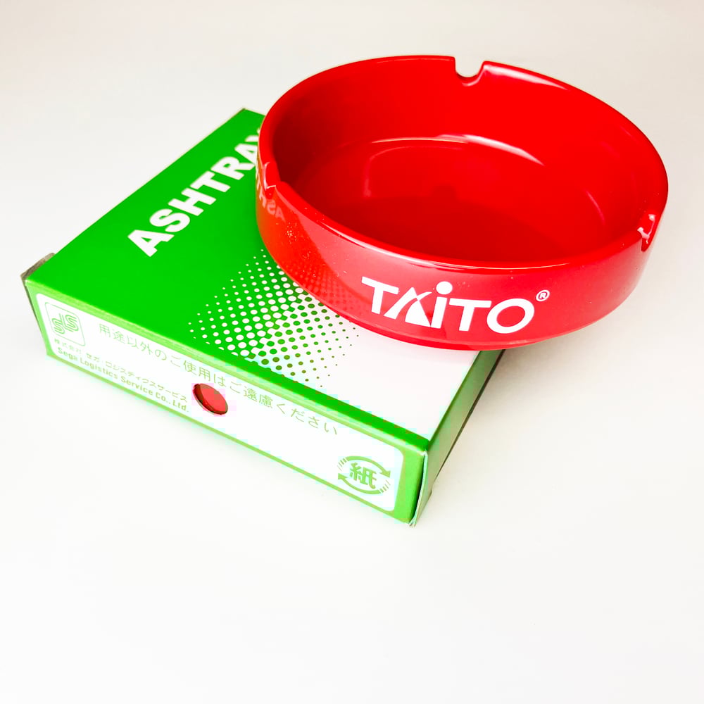 Image of Genuine Red Taito Ashtray (Boxed NOS)