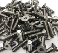 Image 2 of #702 - 8mm x 1.25 x 35mm Countersunk Titanim Bolt.