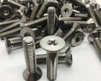 Image 1 of #702 - 8mm x 1.25 x 35mm Countersunk Titanim Bolt.