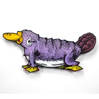 Platypus Original Woodcut