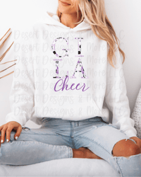 Image 2 of Gila Cheer collage hoodie