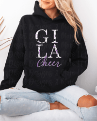 Image 1 of Gila Cheer collage hoodie