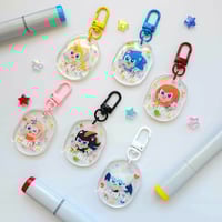 Image 4 of sonics ✨ epoxy acrylic charm