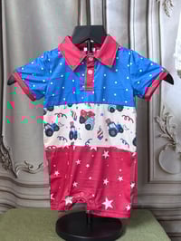 Stars & Stripes Romper – Little Patriot 