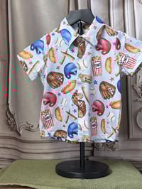 Image 2 of All-Star Snack Shack – Baseball Button-Up