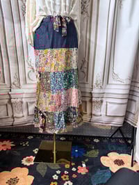Image 2 of Patchwork Maxi Skirt