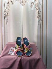 Image 2 of Muk Luks Spa Day Sandal-Turquoise water