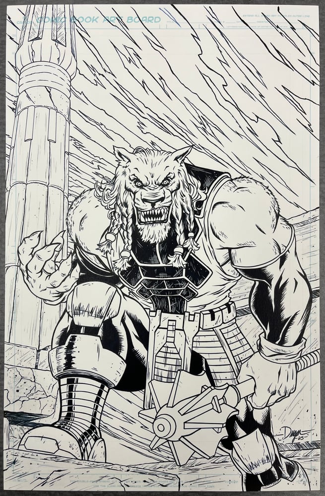 Image of Deegan Puchkors - Invincible Universe: Battle Beast #3 Original Cover Artwork