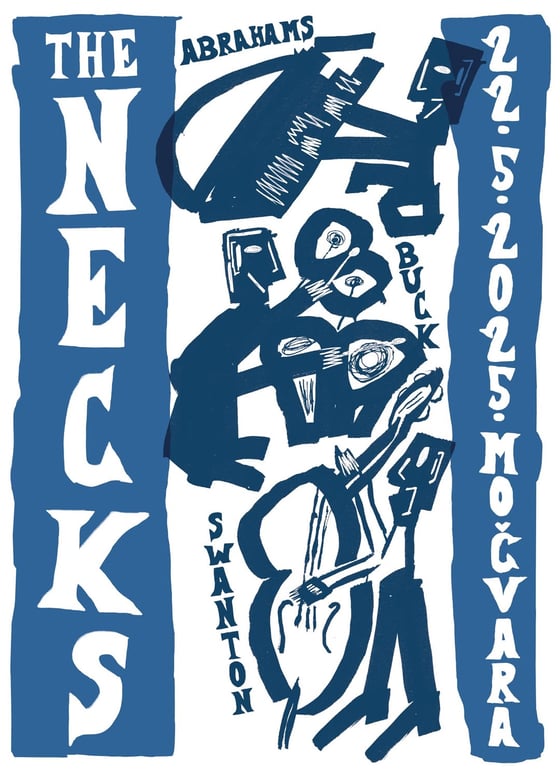 Image of Screen printed concert poster