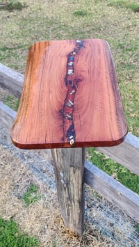 Image 19 of Lego Lava Chasm – Ironbark “Hot Lava” Resin Serving Board-164