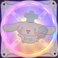 Image 1 of Sanrio Cinnamoroll Bakery Cafe Custom 3D Printed Artisan Gaming Computer Fan Grill
