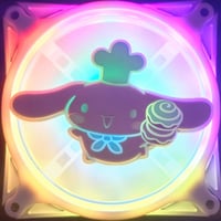 Image 2 of Sanrio Cinnamoroll Bakery Cafe Custom 3D Printed Artisan Gaming Computer Fan Grill